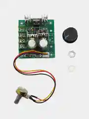ШИМ регулятор скорости двигателя 12-40VDC 400 Вт с выносным регулятором