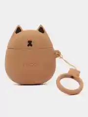 Бежевый беспроводные наушники EW45 Cute Cat