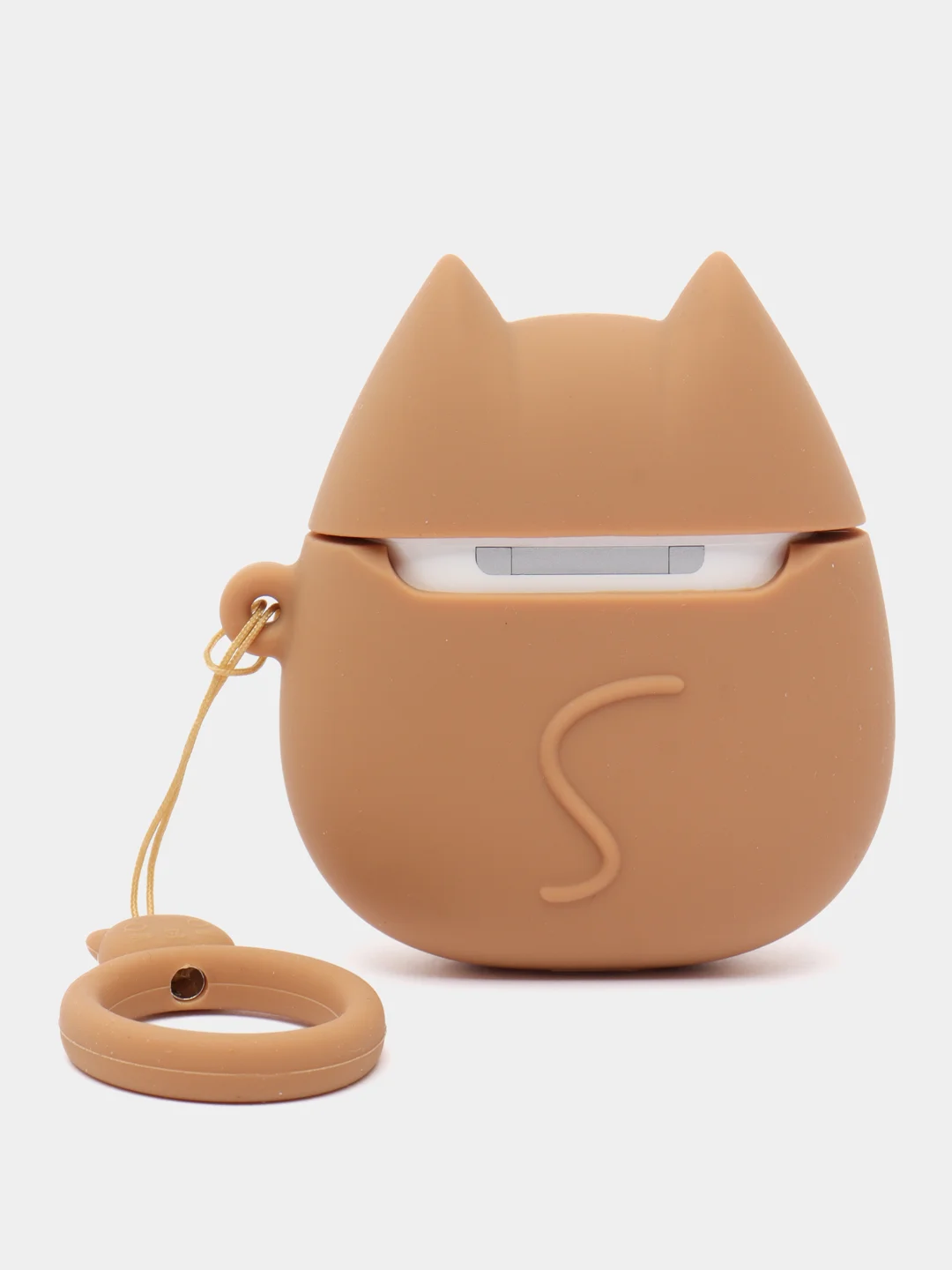 Бежевый беспроводные наушники EW45 Cute Cat