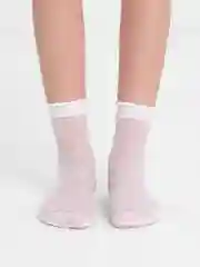 Носки капроновые, белые, детские