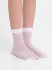 Носки капроновые, белые, детские