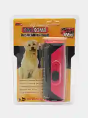 Щетка расческа для груминга и вычесывания шерсти домашних животных KING KOMB
