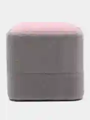 Футляр бархатный под кольцо "Геометрия", 5,5x5x4, цвет серо-розовый