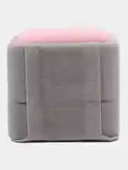 Футляр бархатный под кольцо "Геометрия", 5,5x5x4, цвет серо-розовый