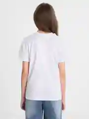 Белый футболка детская белая