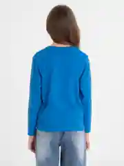 Синий свитшот