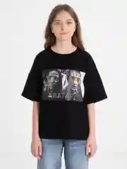 Черный футболка аватар футболка для девочки и мальчика