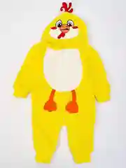Желтый костюм детский из хлопка, кигуруми, рост 80-122 см