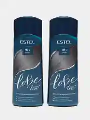 Зелёный хаки оттеночный бальзам estel love tone 2шт по 150ml