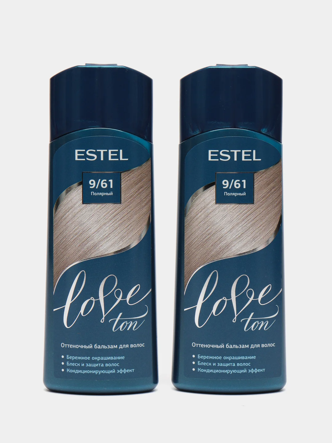 Золотой оттеночный бальзам estel love tone 2шт по 150ml