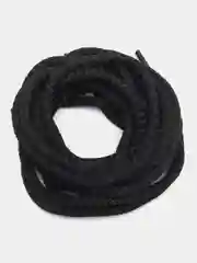 Шнурки круглые, черные, 150 см, 5 мм, 1 пара, с сердечником