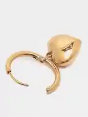 Серьги непарные асимметричные разные бижутерия мишка+сердце