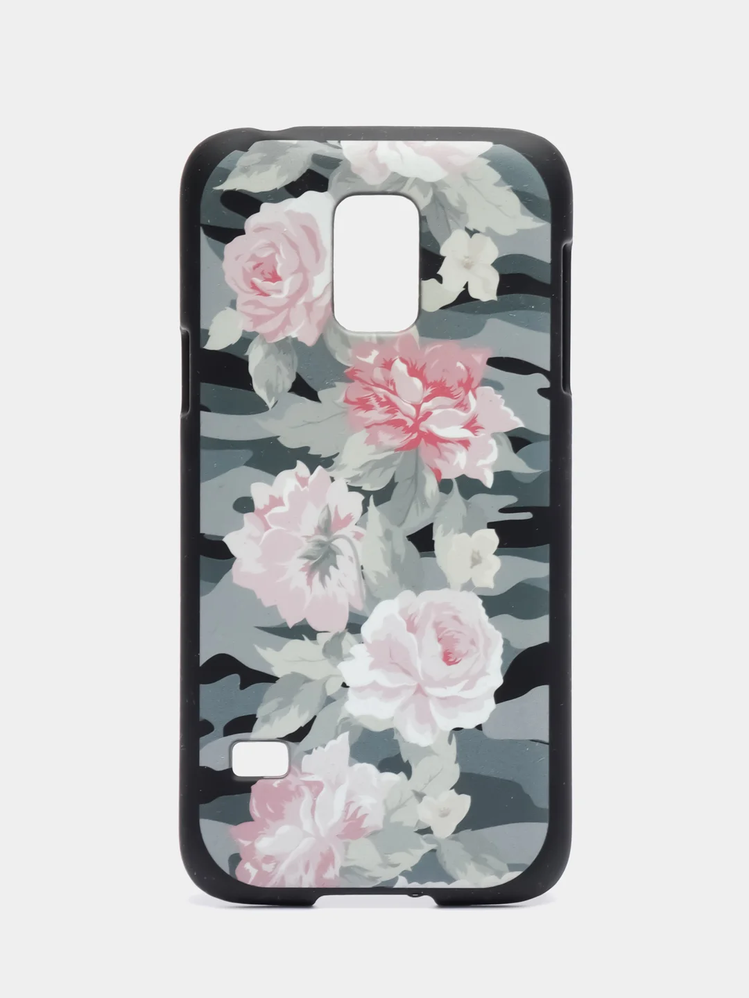 Аметистовый чехол с принтом + защитная пленка для Samsung S5 mini