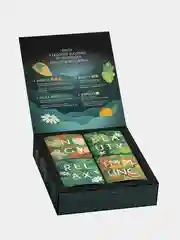 Чай в пирамидках Curtis Wellness tea set, ассорти, подарочный набор, 24 шт