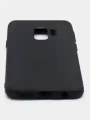 Черный силиконовый цветной чхол для Samsung S9