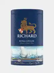 Чай черный листовой Richard Royal Ceylon, подарочный, ж/б, 80 г