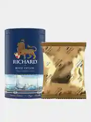 Чай черный листовой Richard Royal Ceylon, подарочный, ж/б, 80 г