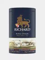 Чай черный листовой Richard Royal Ceylon, подарочный, ж/б, 80 г