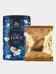 Синий чай черный листовой Richard Royal Love, в подарочной упаковке, ж/б, 80г