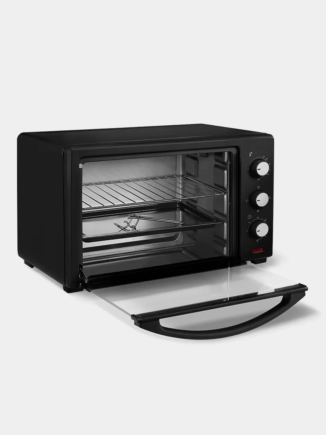 Черный электрическая печь Blackton Bt EO3001W, 3 РЕЖИМА, 1600 Вт, КОМПАКТНАЯ
