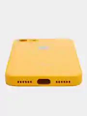 Горчичный силиконовый чехол для iPhone 7, iPhone 8, iPhone SE 2020, со стеклянной панелью