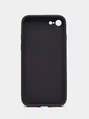 Индиго силиконовый чехол для iPhone 7, iPhone 8, iPhone SE 2020, со стеклянной панелью