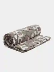 Горчичный плед покрывало Бамбук, плед флисоваый,плед, покрывало, одеяло, накидка ВЕЛСОФТ