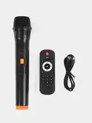 Колонка беспроводная Bluetooth с подсветкой ZQS-8210 40Вт (USB/SD/AUX/FM) + микрофон