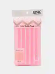 Зеленый мочалка нейлоновая для душа (28х90) Daily Shower Towel, 1шт