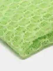 Зеленый мочалка для душа нейлоновая, 28х90 см  SB CLEAN&BEAUTY Royal Shower Towel