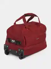 Багровый дорожная сумка на колесах К-08