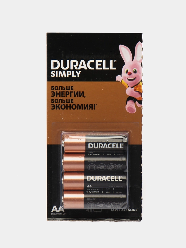 Батарейки алкалиновые Duracell Basic, AAA, LR03L,1.5В, блистер, 2 шт., 12 шт, мизинчиковые