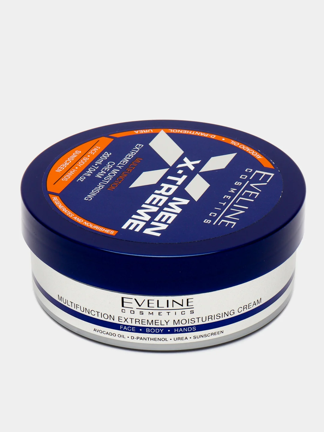 Крем мужской Eveline MEN X-Tream - экстремальное увлажнение для лица и тела, 200 мл
