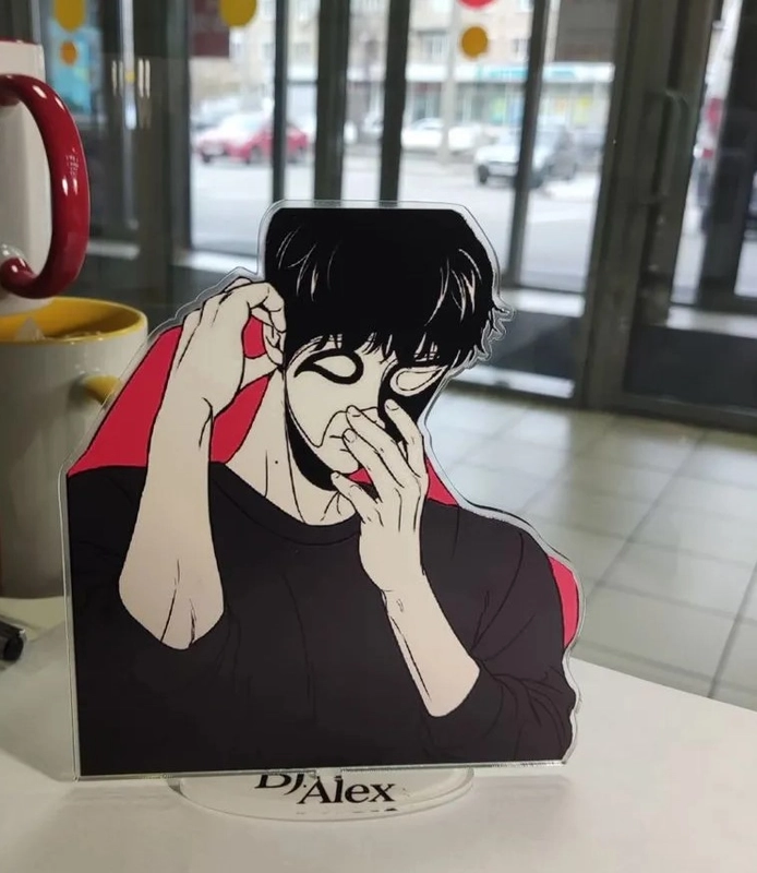 Акриловая 2д фигурка по аниме "BJ Alex"