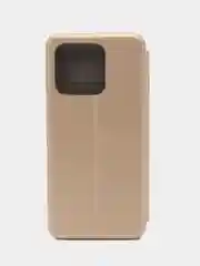 Золотой чехол книжка для Xiaomi Redmi 12, 12C, Note 12 4G, Note 12S, note 12 Pro Plus 5G