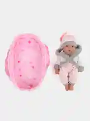 Кукла Пупс 30см с люлькой