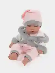 Кукла Пупс 30см с люлькой