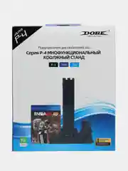 Станция охлаждения DOBE для PS4/PS4 Slim/Pro с док-станцией для 2-х джойстиков + USB