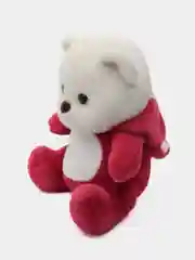 Вишнёвый мягкая игрушка Мишка в капюшоне