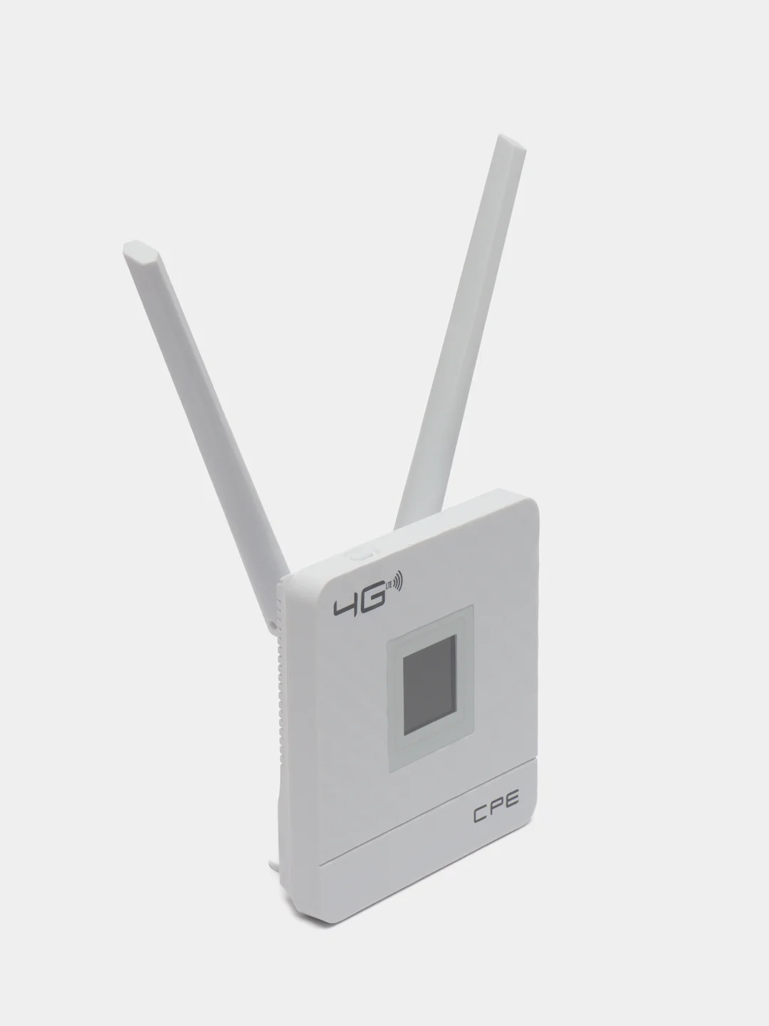 Белый wi-fi Роутер со встроенным модемом 3G/4G (LTE) Wi-Fi, Слот для SIM-карты