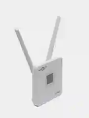 Белый wi-fi Роутер со встроенным модемом 3G/4G (LTE) Wi-Fi, Слот для SIM-карты
