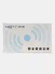 Белый wi-fi Роутер со встроенным модемом 3G/4G (LTE) Wi-Fi, Слот для SIM-карты