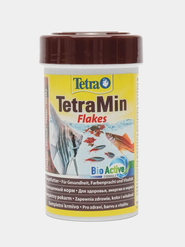 Корм Tetra TetraMin Flakes 20гр/100мл.(хлопья) для всех видов аквариумных рыб