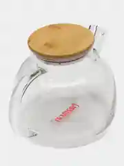 Медный чайник заварочный, с металлическим фильтром, 3 объема