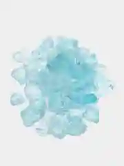 Голубой стеклянная крошка цветное битое стекло, 4-8 мм, COLOR SI