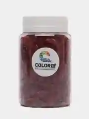 Бордовый стеклянная крошка цветное битое стекло, 4-8 мм, COLOR SI