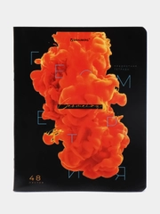 Тетрадь 48 листов в клетку предметная для школы, геометрия, Brauberg Pigment, 404763