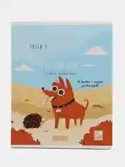 Тетрадь 48 листов в клетку предметная для школы, русский язык, Brauberg Dog Бобик, 404791