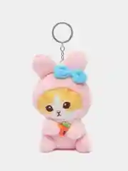 Розовый мягкий брелок Куроми, Хелоу Китти - My Melody в костюме