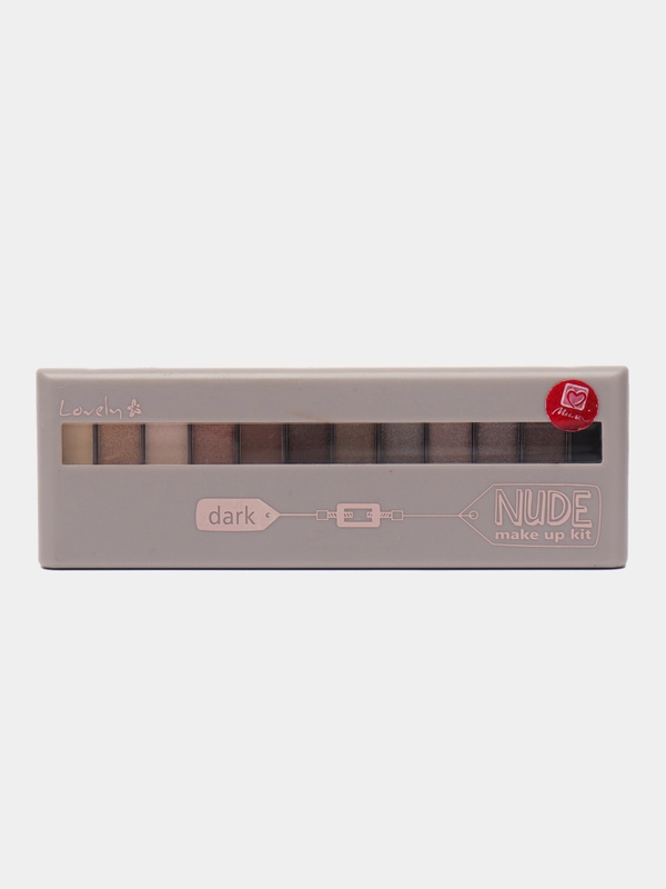 Палетка теней для век Lovely Nude Make Up Kit dark
